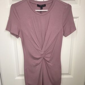 Dynamite lavender shirt dress